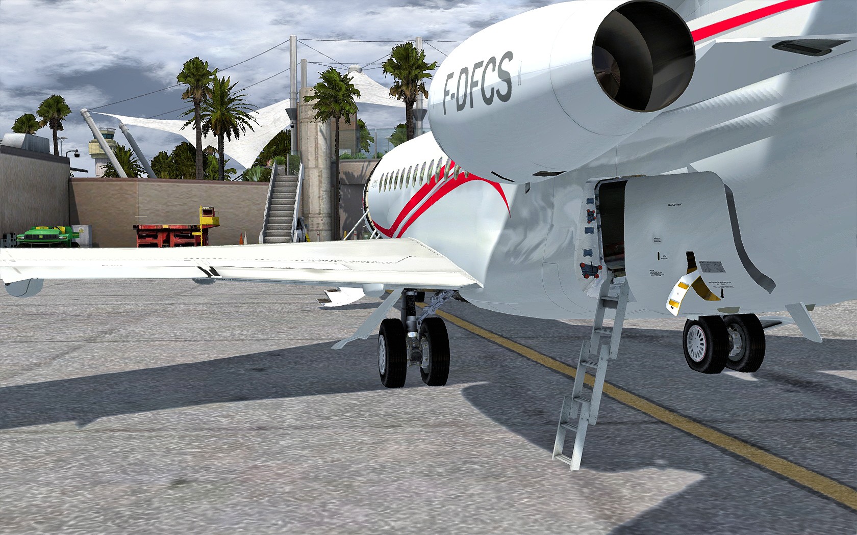 Falcon 7X (FSX/FSX:SE/P3D-2-3/P3D4)
