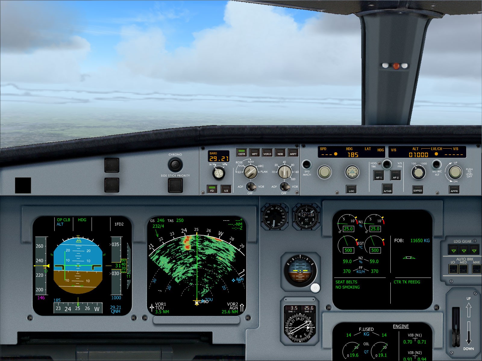 Как загрузить план полета в fmc x plane 11